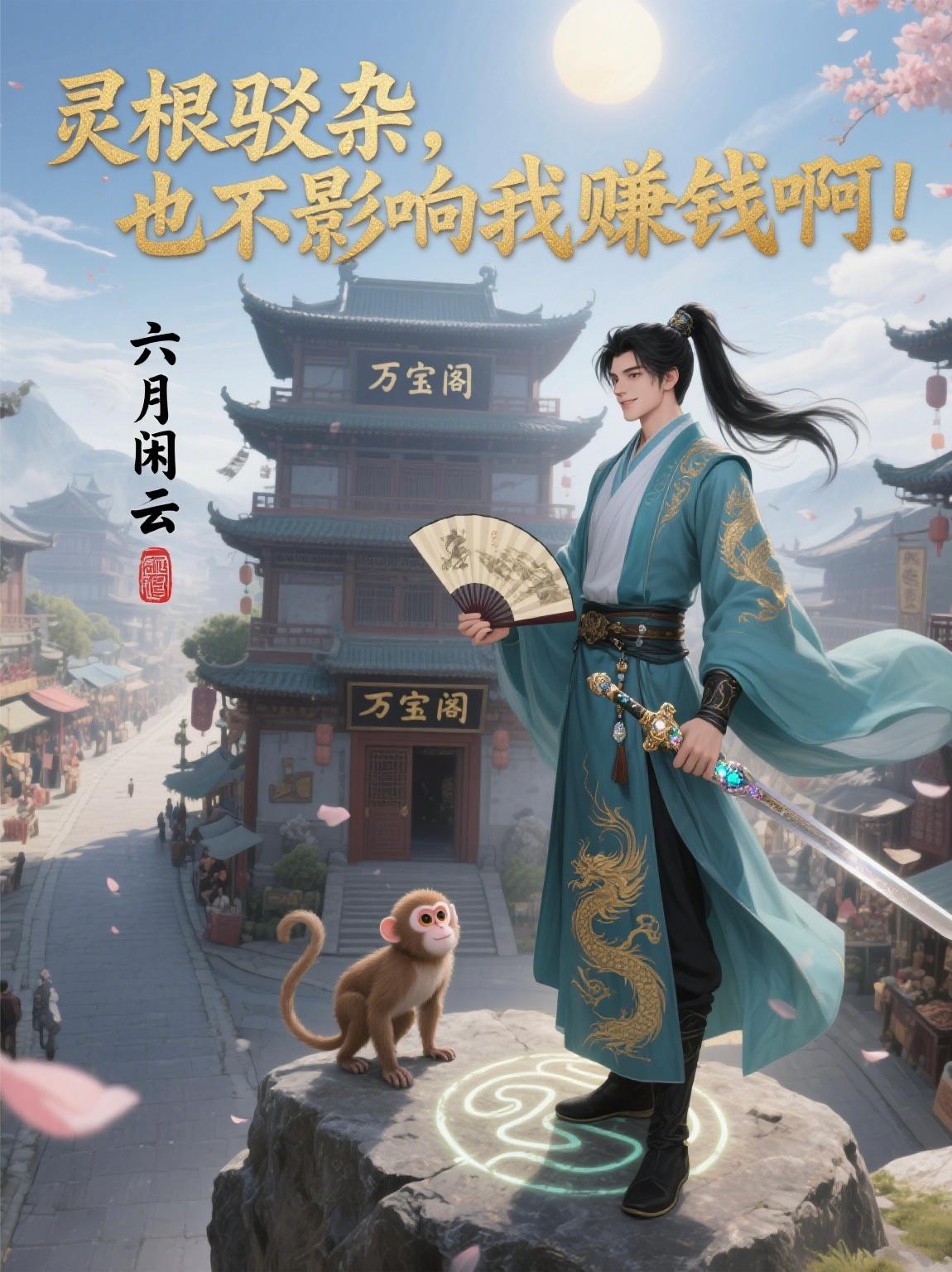 灵根驳杂，也不影响我赚钱啊！